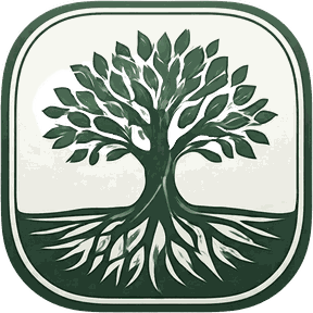 Roots logo — a tree with visible roots